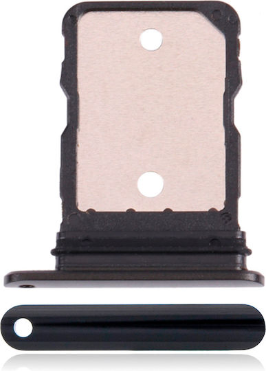 Sim Card Tray Google Pixel 6a Genuine Oem Charcoal