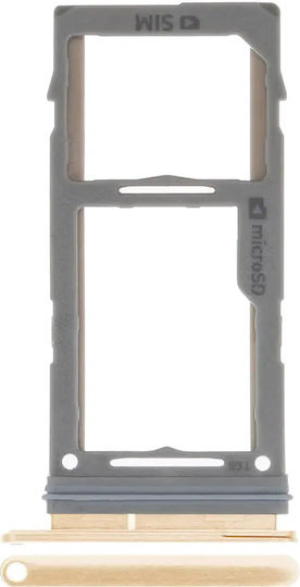 Single Sim Card Tray Samsung Galaxy S10 S10 Plus S10e Gold