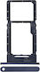 Единична SIM карта тава Samsung Galaxy A25 5G A256 2023 Смел Черен