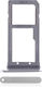 Single Sim Card Tray Samsung Galaxy S7 Silver
