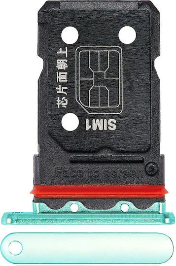 Dual Sim Card Tray Oneplus 10 Pro Genuine Oem Emerald Forest