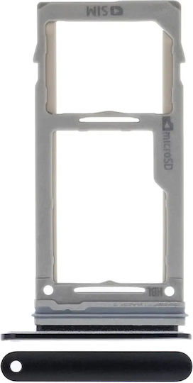Einzel-SIM-Kartenhalter Samsung Galaxy S9 S9 Plus Mitternachts Schwarz