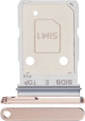 Dual SIM Kartenhalter Samsung Galaxy S26 S942 Rosa Gold Dual SIM Kartenhalter Samsung Galaxy S26 S942 Rosa Gold