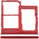 Dual Sim Card Tray Samsung Galaxy A40 A405 2019 Red