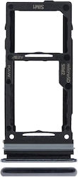 Dual Sim Card Tray Samsung Galaxy A72 A725 2021 Awesome Black Dual Sim Card Tray Samsung Galaxy A72 A725 2021 Awesome Black