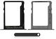 Sim Card + Sd Card Tray Huawei P8 Lite Black