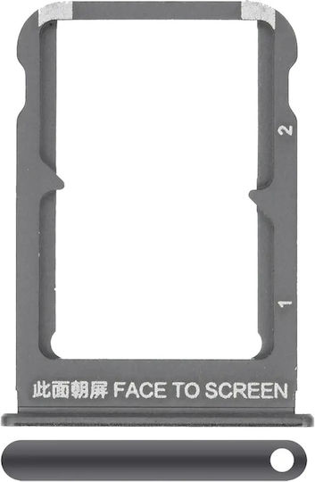 Sim Card Tray Xiaomi Mi Mix 3 Onyx-Schwarz