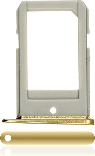 Sim Card Tray Samsung Galaxy S6 Edge Gold