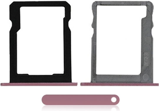 Sim Card + Sd Card Tray Huawei P7 Pink