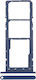 Tavă Duală SIM Samsung Galaxy A02s A025 2020 A03 A035 2021 Albastră