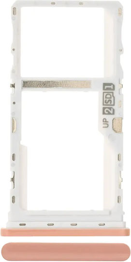 Тава За SIM Карта Motorola Moto G9 Play Xt2083 2020 Пролет Розова