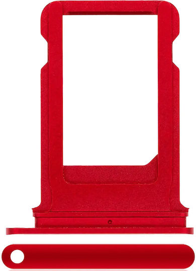Sim Card Tray Iphone 8 Plus Service Pack Red