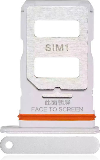 Sim Card Tray Xiaomi Redmi Note 12 Pro 5g Polar White