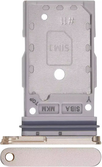 Dual Sim Card Tray Samsung Galaxy S24 5g S24 Plus 5g Amber Yellow