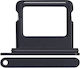 Single Sim Card Tray Compatible Iphone 17 Black
