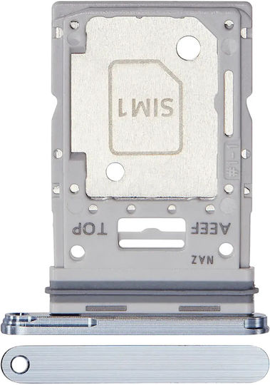 Dual Sim Card Tray Samsung Galaxy A55 5g A556 2024 Premium Iceblue