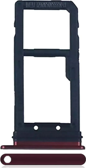 Sim Card Tray Htc U12 Plus Flame Red