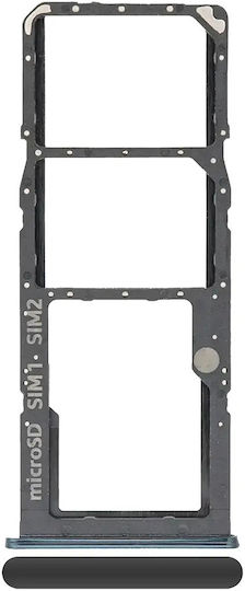 Dual Sim Card Tray Samsung Galaxy A71 A715 2020 Prism Crush Black