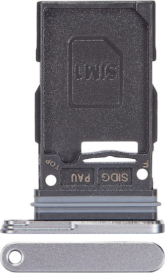 Single Sim Card Tray Samsung Galaxy S26 Plus S947 Silver Shadow