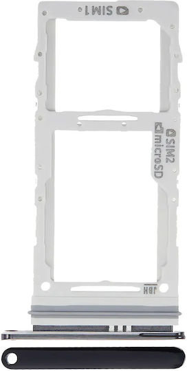 Dual SIM Kartenhalter Samsung Galaxy A71 5G A716 2020 Prism Cube Schwarz