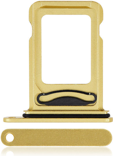 Dual Sim Card Tray Iphone 14 14 Plus Yellow