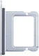 Einzelne SIM-Kartenhalter für iPhone 16 16 Plus Echtes OEM Weiß