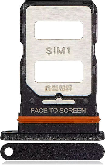 Sim Card Tray Xiaomi Redmi Note 12 Pro Plus Obsidian Black