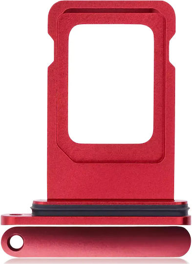 Single Sim Card Tray Iphone 11 Red