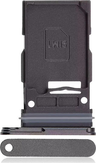 Einzelner SIM-Kartenhalter Samsung Galaxy S24 Ultra 5G Titanium Schwarz
