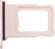 Single Sim Card Tray Iphone 16e Genuine Oem White