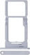 Einzelner SIM-Kartenhalter Samsung Galaxy A25 5G A256 2023 Fantasie Blau