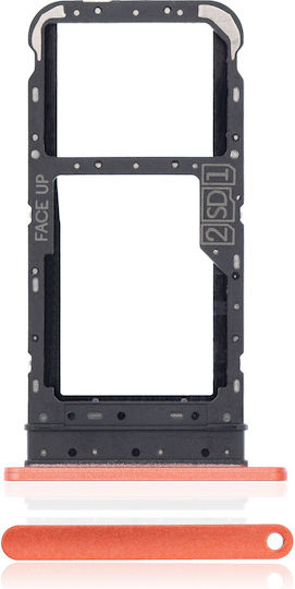 Dual Sim Card Tray Motorola Moto E7 Xt2095 2020 Satin Coral
