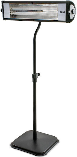 Zass Quartz Heater with Thermostat 2000W