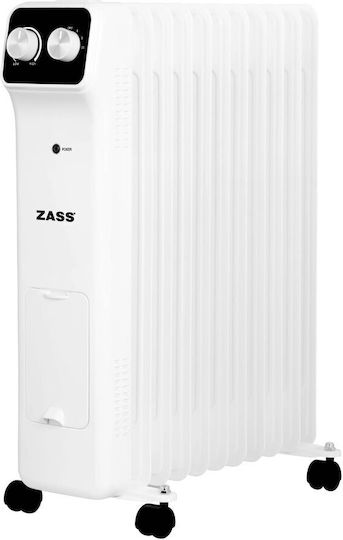 Zass Raf Ölradiator mit 11 Ölgefüllten Heizkörpern 2500W