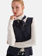 Bluză damă fără mâneci gri