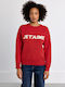 Women's Red Sweater