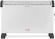 Zass Floor Convector Heater 1800W White