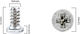 Screw Iphone 12 Pro 12 Pro Max M0.8×1.30×2.1d×0.15t Service Pack 30 Pack