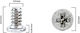 Screw Iphone 12 Pro 12 Pro Max M1.0×1.00×2.0d×0.15t Service Pack 30 Pack