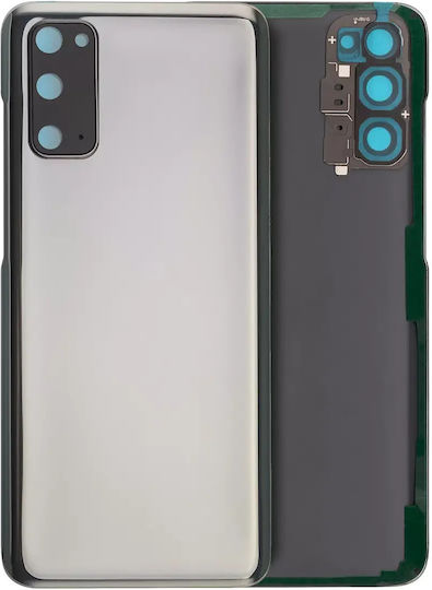 Back Cover Glass Camera Lens Samsung Galaxy S20 5g Service Pack Cosmic Gray