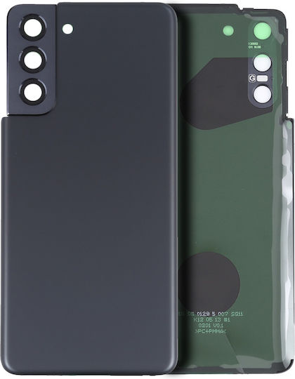 Sticlă Spate Lentilă Cameră Samsung Galaxy S21 5g Fără Logo Aftermarket Plus Gri Fantomă