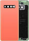 Back Cover Glass Camera Lens Samsung Galaxy S10 Service Pack Flamingo Pink