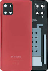 Rückseite Abdeckung Samsung Galaxy Note 10 Lite Service Pack Rote Rückseite Abdeckung Samsung Galaxy Note 10 Lite Service Pack Rote