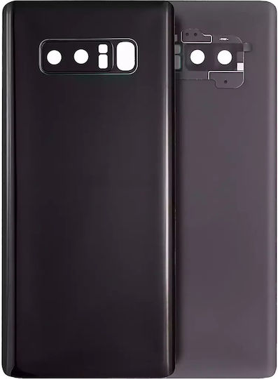 Задно Стъкло Капак Обектив Камера Samsung Galaxy Note 8 Сервизен Комплект Полунощно Черен