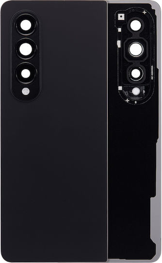 Geam Spate Capac Lentilă Cameră Samsung Galaxy Z Fold 4 Service Pack Negru Fantomă