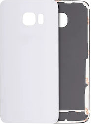 Back Cover Glass Samsung Galaxy S6 Edge Kein Logo Aftermarket Plus Weiß Back Cover Glass Samsung Galaxy S6 Edge Kein Logo Aftermarket Plus Weiß