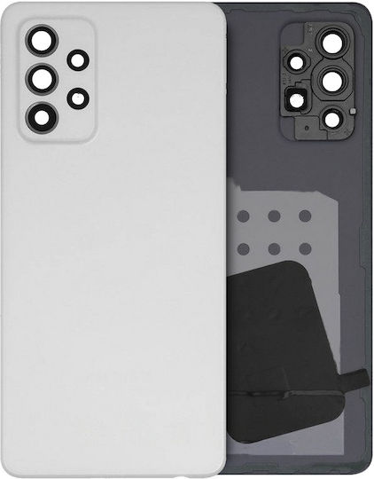 Rückseitiges Glas Kameralinse Samsung Galaxy A52s A528 2021 Service Pack Großartiges Weiß