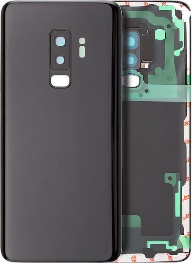 Back Cover Glass Camera Lens Samsung Galaxy S9 Plus Service Pack Midnight Black