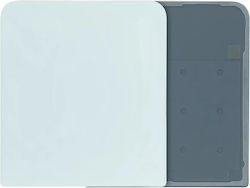 Unterseite Rückseite Glas Samsung Galaxy Z Flip 3 5G Service Pack Weiß