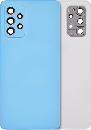 Sticlă Spate Lentilă Cameră Samsung Galaxy A72 A725 2021 Pachet Service Albastru